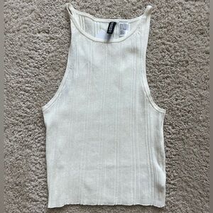 H&M Divided High Neck Tank NWT